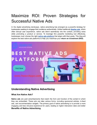 maximize roi proven strategies for successful