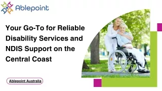 Your Go-To for Reliable Disability Services and NDIS Support on the Central Coast