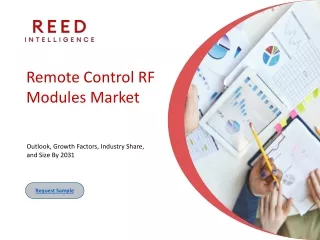 remote control rf modules market