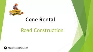 Cone Rental,