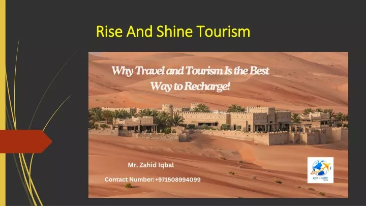 rise and shine tourism