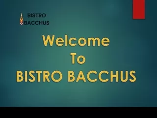 breakfast restaurant  - BISTRO BACCHUS