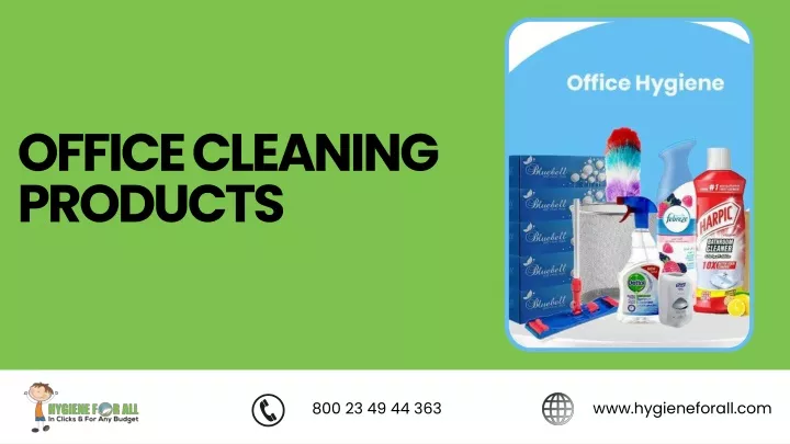 office cleaning products