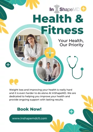 Achieve Lasting Results with InShapeMD Customized Weight Loss Programs
