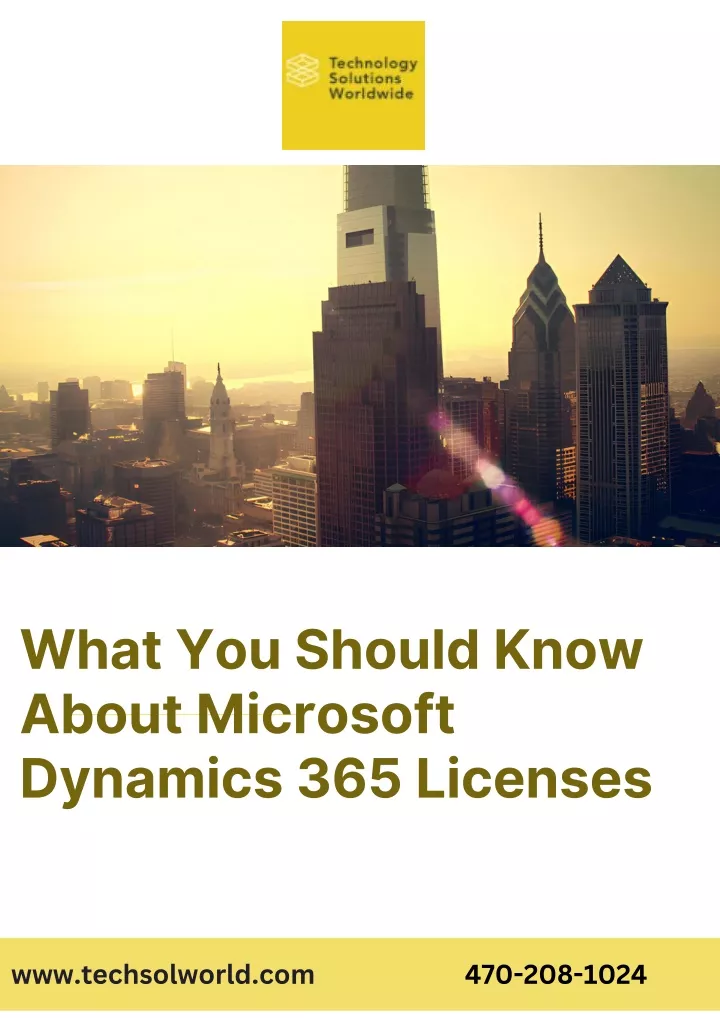 what you should know about microsoft dynamics