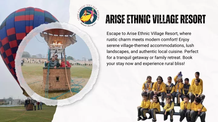 arise ethnic village resort