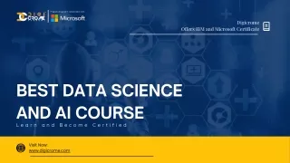 Best Data Science Course: Build a Profitable Career in 2024 | Digicrome