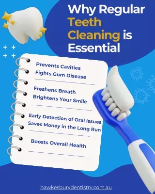 Why Regular Teeth Cleaning is Essential for a Healthy Smile