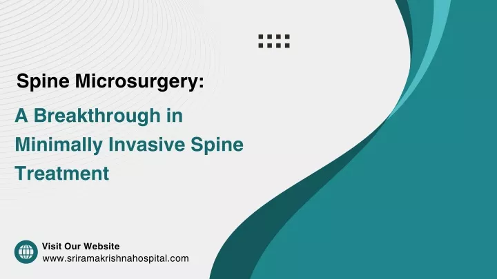 spine microsurgery