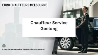 Chauffeur Service Geelong