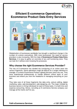 efficient e commerce operations ecommerce product