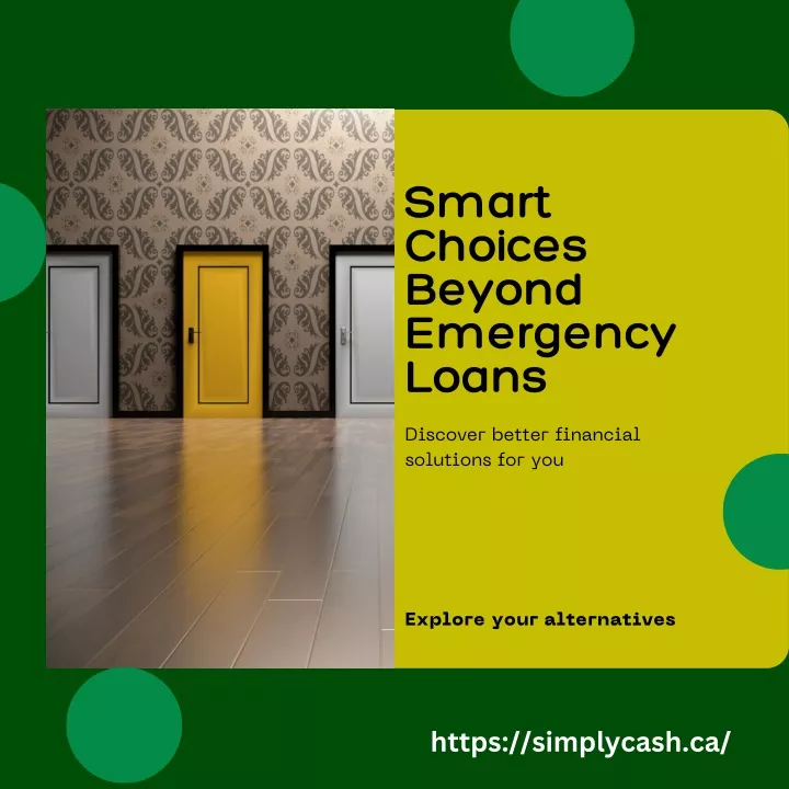 smart choices beyond emergency loans