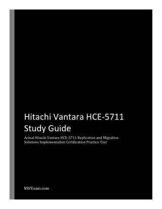 hitachi vantara hce 5711 study guide actual