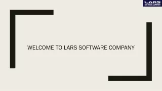 Empresa de desarrollo de software con LARS Software Company