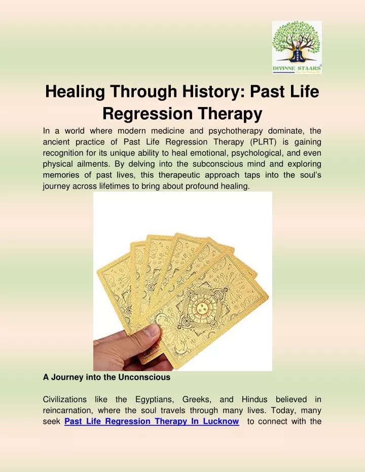 healing through history past life regression