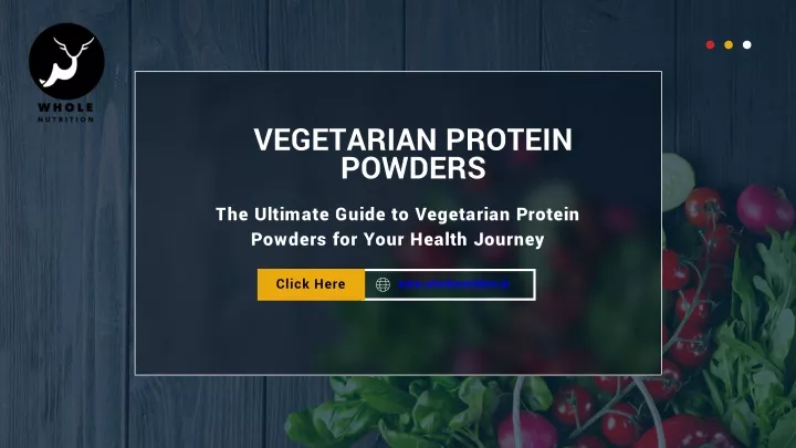 vegetarian protein powders