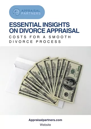 Essential Insights on Divorce Appraisal Costs for a Smooth Divorce Process