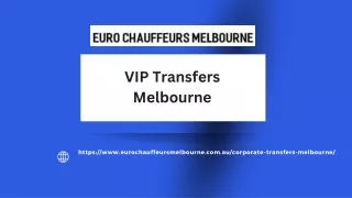 VIP Transfers Melbourne