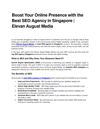 Boost-Your-Online-Presence-with-the-Best-SEO-Agency-in-Singapore-_-Elevan-August-Media