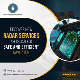 Discover how radar services are crucial for safe and efficient navigation.