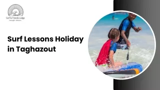 Surf Lessons Holiday in Taghazout