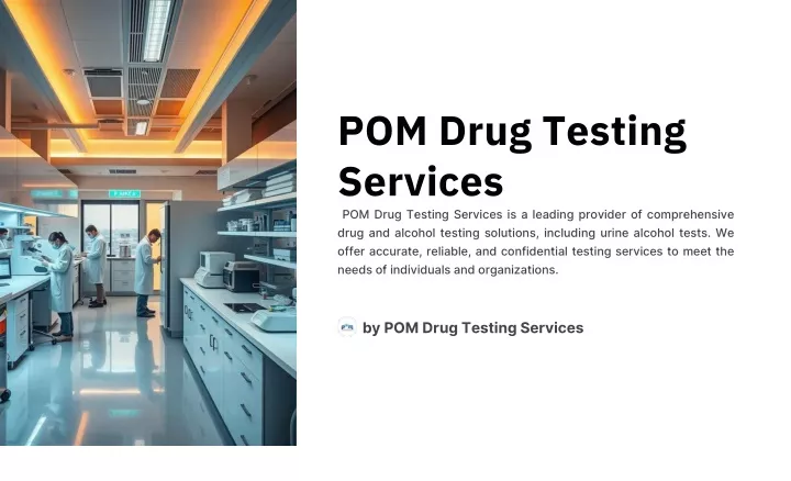 pom drug testing services pom drug testing