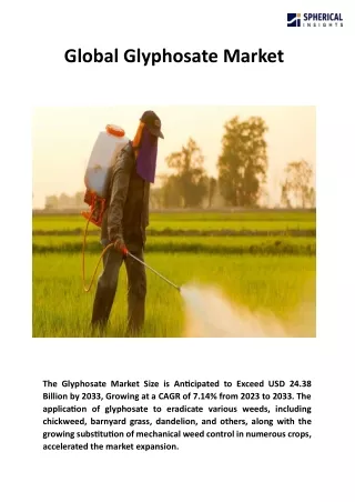 global glyphosate market