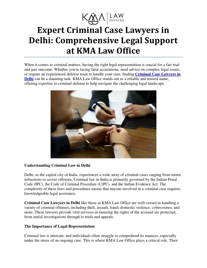 expert criminal case lawyers in delhi