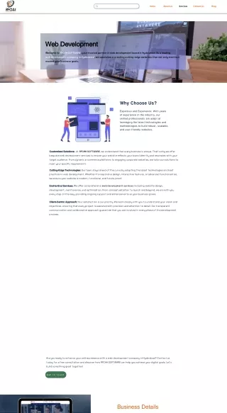 web design & Development company in Nagole, Hyderbad - RFCHH
