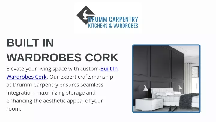 built in wardrobes cork