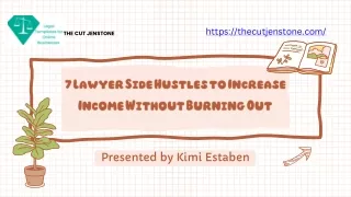 7 Lawyer Side Hustles to Increase Income Without Burning Out