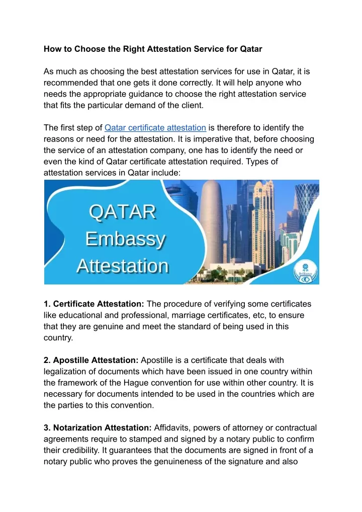 how to choose the right attestation service