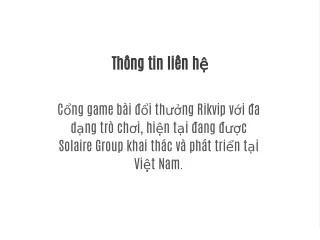 th ng tin li n h