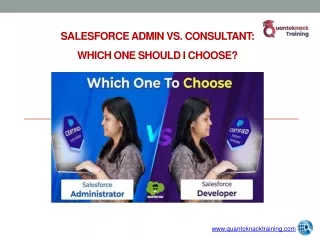 salesforce admin vs consultant which one should i choose