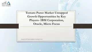 tomato puree market