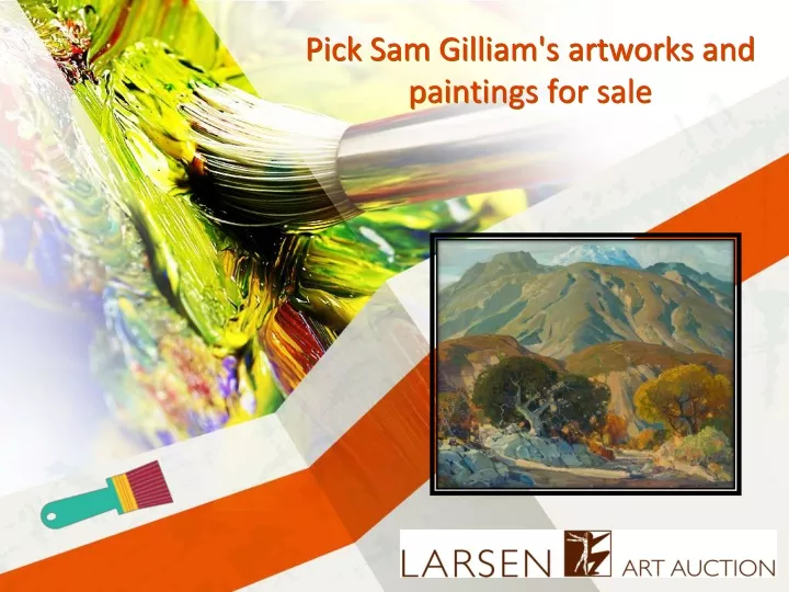 pick sam gilliam s artworks and paintings for sale