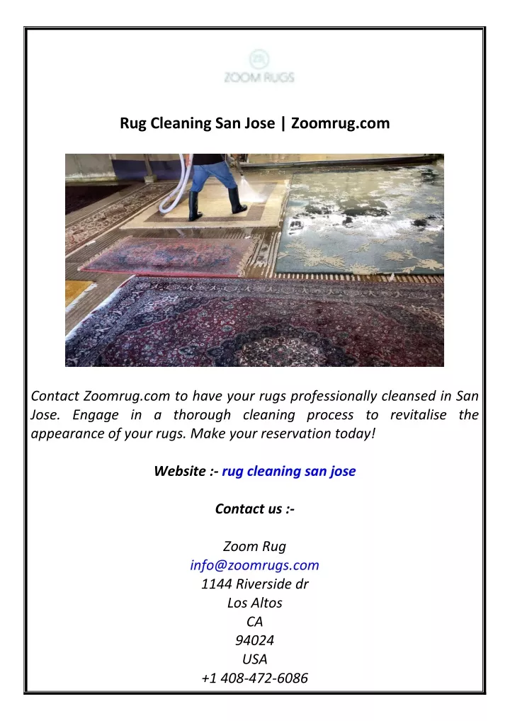 rug cleaning san jose zoomrug com