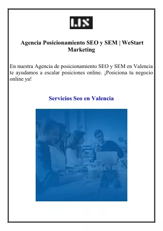 Agencia Posicionamiento SEO y SEM WeStart Marketing