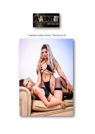 implied lesbian show flauntit co nz implied