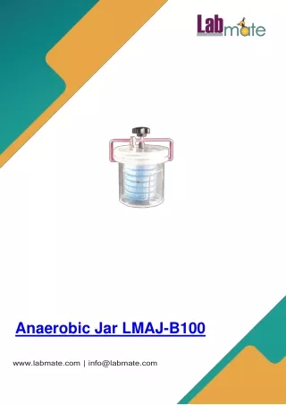 anaerobic jar lmaj b100