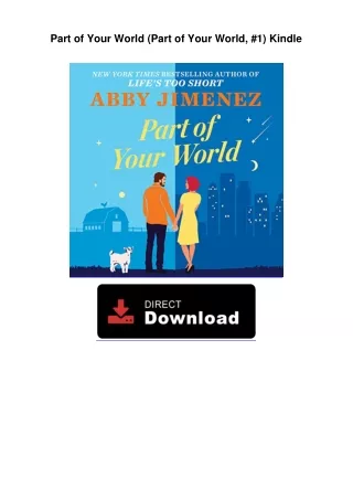 Part of Your World (Part of Your World, #1) Free