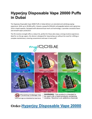 Disposable Vape Dubai