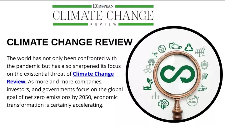 climate change review