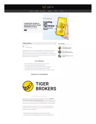 Complete guide to investing with tiger brokers in 2024