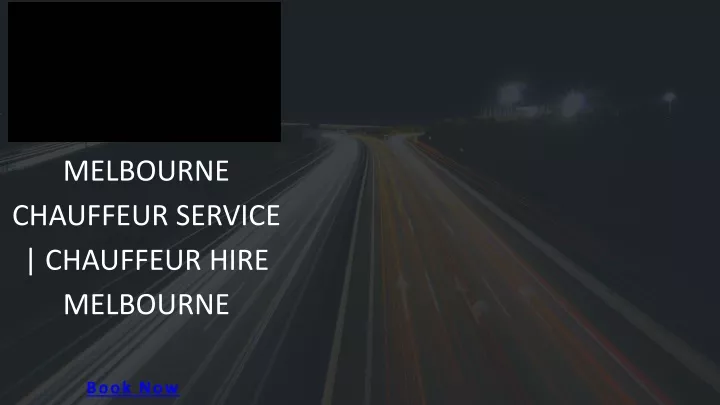 melbourne chauffeur service chauffeur hire