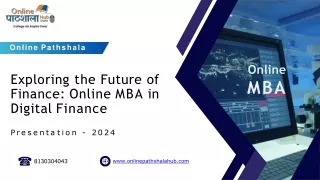 Online MBA Digital Finance: Online MBA in Digital Finance