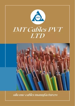 silicone cables  pdf