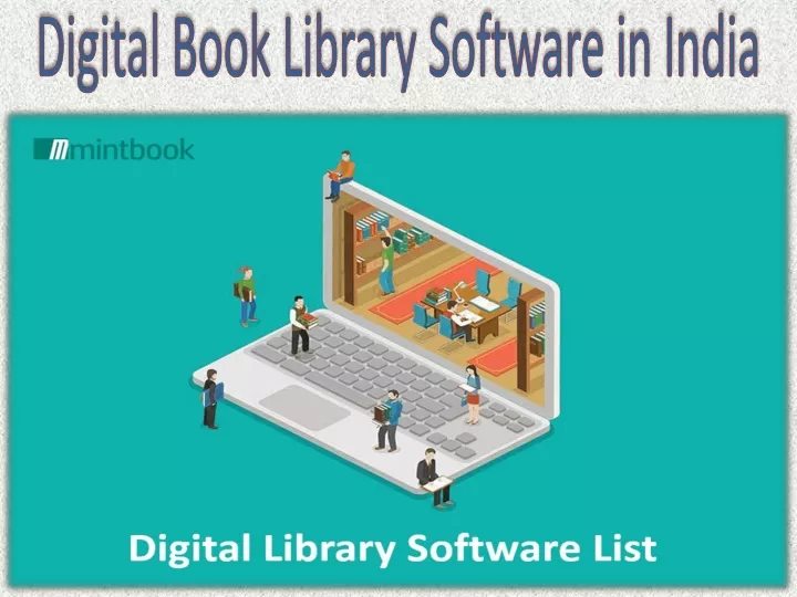 digital book library software in india