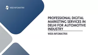 The Best Digital Marketing Company in Delhi NCR for Comprehensive Digital Market
