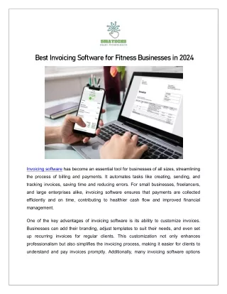 Best Invoicing Software for Fitness Businesses in 2024